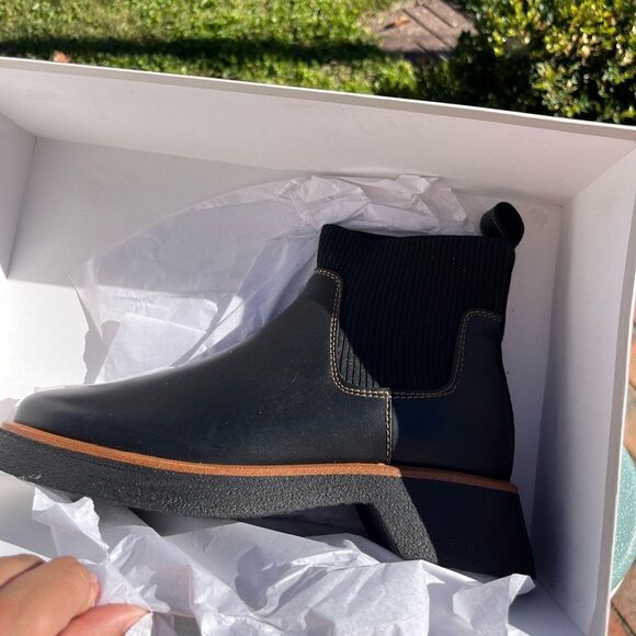 COS Chunky Pull On Leather Boots NIB - Picture 8 of 8